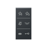 Symbol cover audio, SI A6 A DC ANM