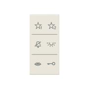 Symbol cover audio, SI A6 A DC W