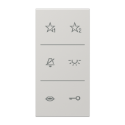 Symbol cover audio, SI A6 LS DC LG