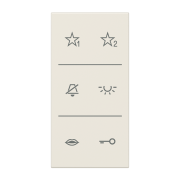 Symbol cover audio, SI A6 LS DC W