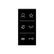 Symbol cover video, SI V6 A DC SW