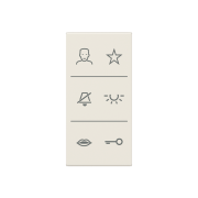 Symbol cover video, SI V6 A DC W