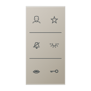 Symbol cover video, SI V6 ES DC