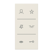 Symbol cover video, SI V6 LS DC W