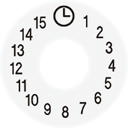 Scale disc, SKS 11015 WW