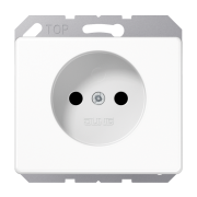 Socket, 2-pole without earth 16 A / 250 V ~, SL 511 KI WW