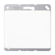 Крышка без отверстий (фиксация защёлкиванием), SL 561 B WW